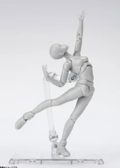 S.H.Figuarts Body-chan -Sports- Edition DX SET (Gray Color Ver.)