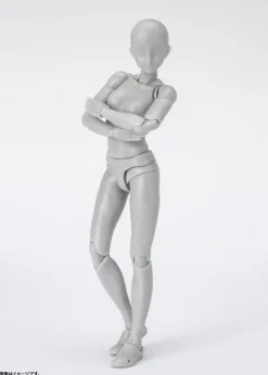 S.H.Figuarts Body-chan -Sports- Edition DX SET (Gray Color Ver.)