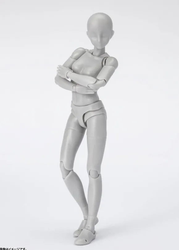 S.H.Figuarts Body-chan -Sports- Edition DX SET (Gray Color Ver.)