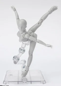 S.H.Figuarts Body-chan -Sports- Edition DX SET (Gray Color Ver.)