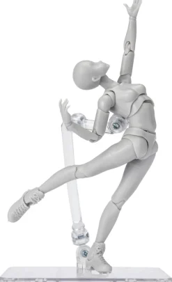 S.H.Figuarts Body-chan -Sports- Edition DX SET (Gray Color Ver.)