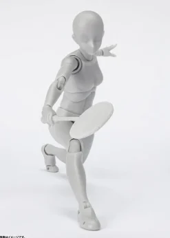 S.H.Figuarts Body-chan -Sports- Edition DX SET (Gray Color Ver.)