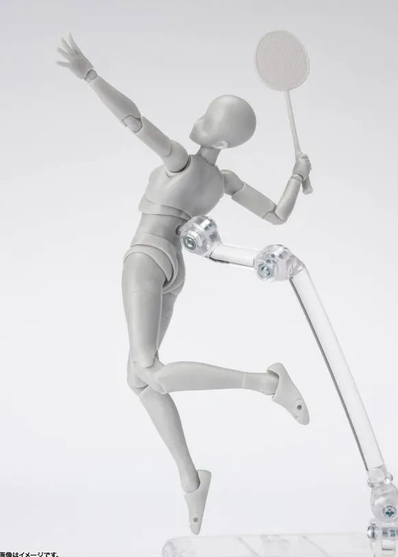 S.H.Figuarts Body-chan -Sports- Edition DX SET (Gray Color Ver.)