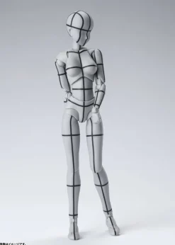 S.H.Figuarts Body-Chan Wireframe (Gray Color Ver.) (Reissue)