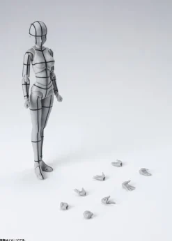 S.H.Figuarts Body-Chan Wireframe (Gray Color Ver.)