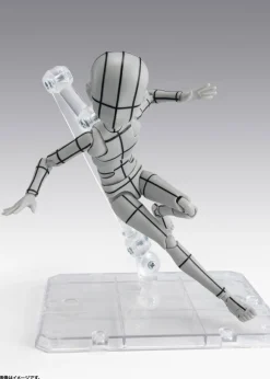 S.H.Figuarts Body-kun -Ken Sugimori- Edition -Wireframe- (Gray Color Ver.)