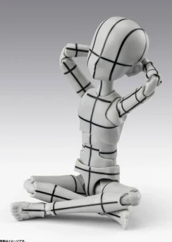 S.H.Figuarts Body-kun -Ken Sugimori- Edition -Wireframe- (Gray Color Ver.)