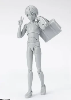 S.H.Figuarts Body-kun -School Life- Edition DX SET (Gray Color Ver.)