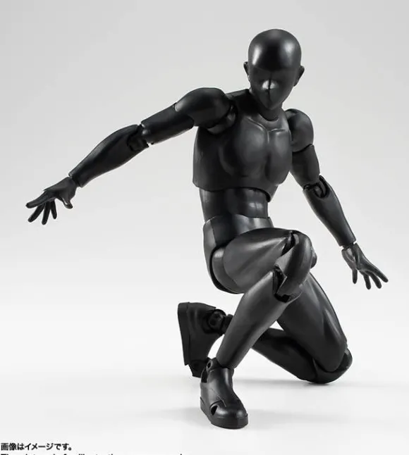 S.H.Figuarts Body-Kun (Solid Black Color Ver.) (Reissue)