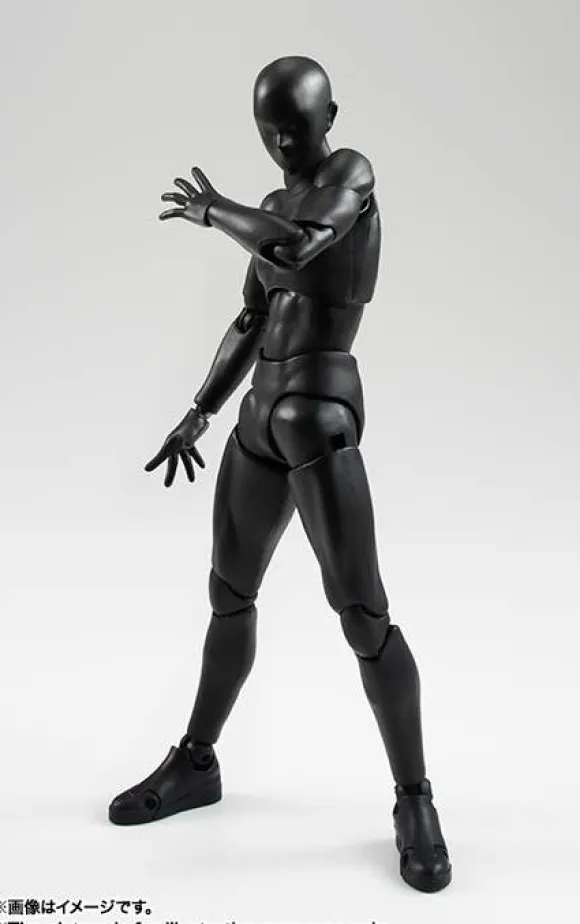 S.H.Figuarts Body-Kun (Solid Black Color Ver.) (Reissue)