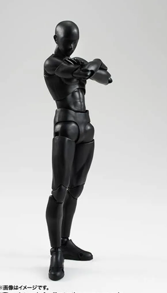 S.H.Figuarts Body-Kun (Solid Black Color Ver.) (Reissue)