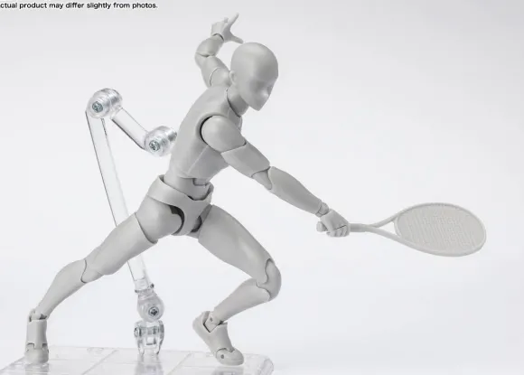 S.H.Figuarts Body-kun -Sports- Edition DX SET (Gray Color Ver.)