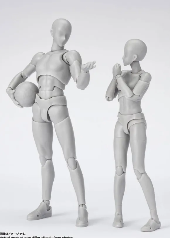S.H.Figuarts Body-kun -Sports- Edition DX SET (Gray Color Ver.)