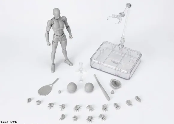 S.H.Figuarts Body-kun -Sports- Edition DX SET (Gray Color Ver.)