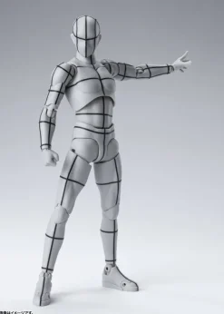 S.H.Figuarts Body-Kun Wireframe (Gray Color Ver.) (Reissue)