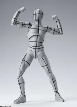 S.H.Figuarts Body-Kun Wireframe (Gray Color Ver.) (Reissue)