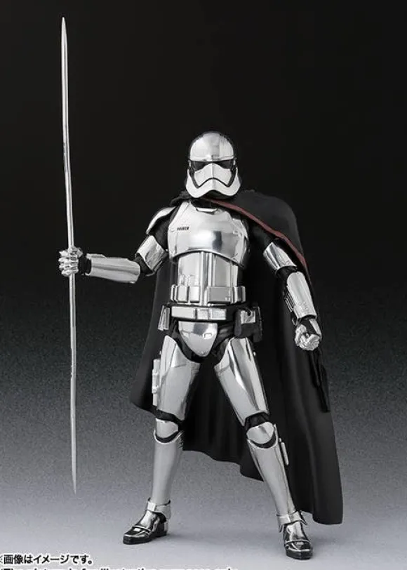 S.H.Figuarts First Order Stormtrooper & Captain Phasma with BB-9E