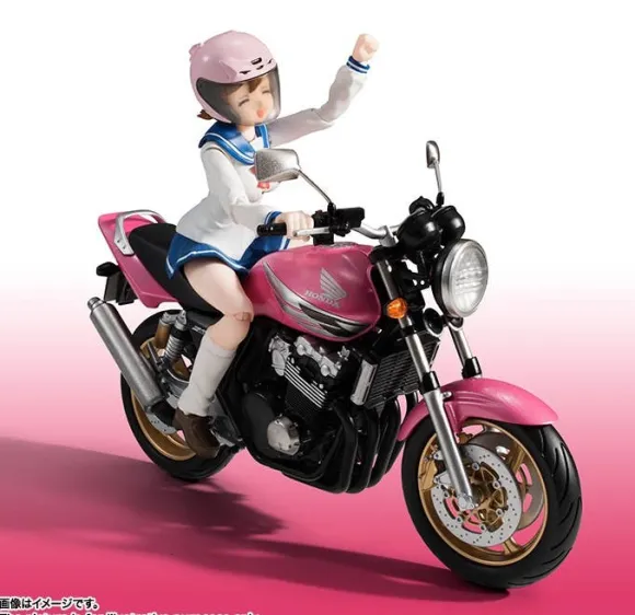 S.H.Figuarts Hane Sakura Uniform Ver & CB400 Super Four