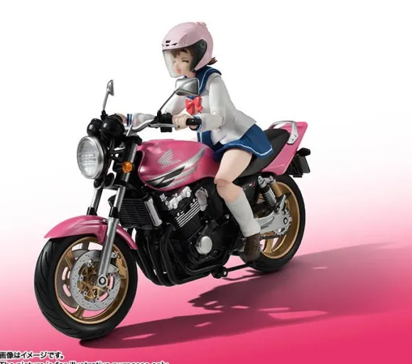 S.H.Figuarts Hane Sakura Uniform Ver & CB400 Super Four