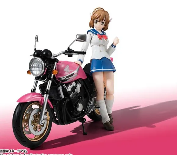 S.H.Figuarts Hane Sakura Uniform Ver & CB400 Super Four