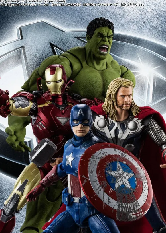 S.H.Figuarts Iron Man Mark 6 (Battle Damage) Edition (Avengers)