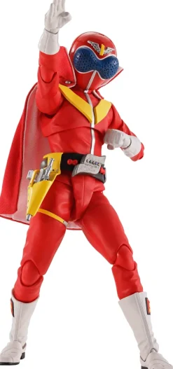 S.H.Figuarts (SHINKOCCHOU SEIHOU) Akarenger Super Sentai 50th Anniversary Ver. (First press limited pedestal included)