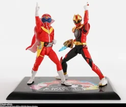 S.H.Figuarts (SHINKOCCHOU SEIHOU) Akarenger Super Sentai 50th Anniversary Ver. (First press limited pedestal included)