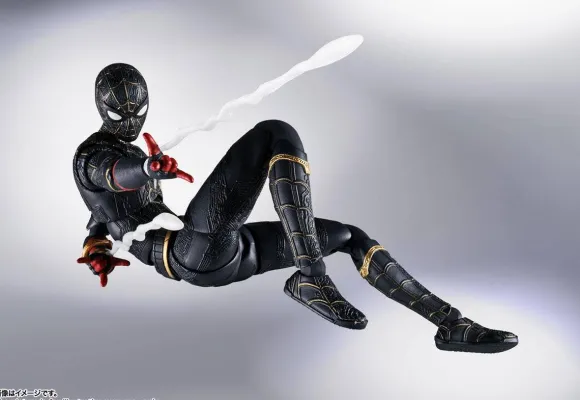 S.H.Figuarts Spider-Man (Black & Gold Suit) (Spider-Man: No Way Home)