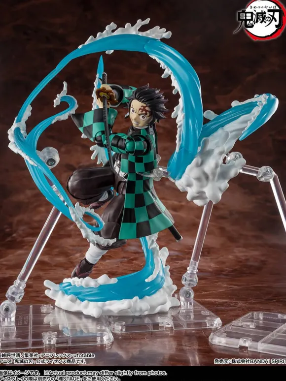 S.H.Figuarts Tanjiro Kamado & Giyu Tomioka Water Breathing Effect Parts Set