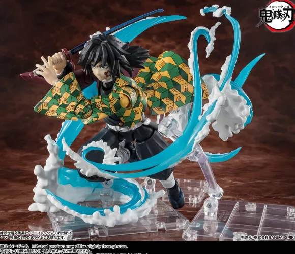S.H.Figuarts Tanjiro Kamado & Giyu Tomioka Water Breathing Effect Parts Set