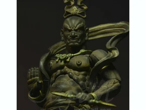 Takeya Kongou Rikishi Ungyou Woodgrain