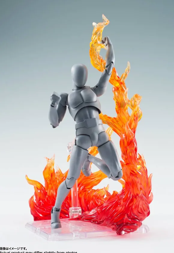 Tamashii EFFECT BURNING FLAME RED Ver. for S.H.Figuarts
