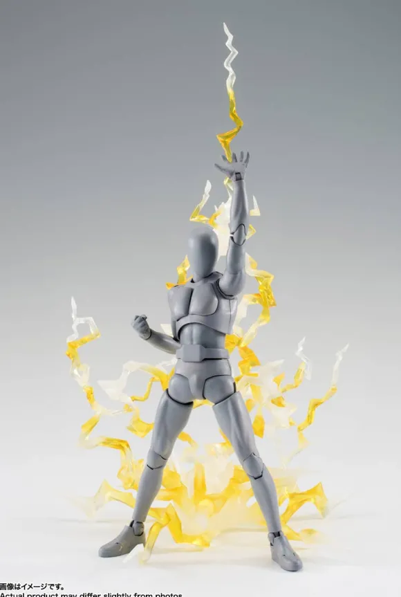 Tamashii EFFECT THUNDER Yellow Ver. for S.H.Figuarts