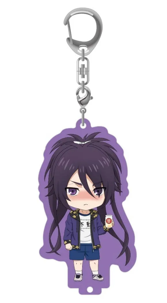Zoku Touken Ranbu: Hanamaru: Nendoroid Plus Acrylic Keychain with Stand Fudo Yukimitsu